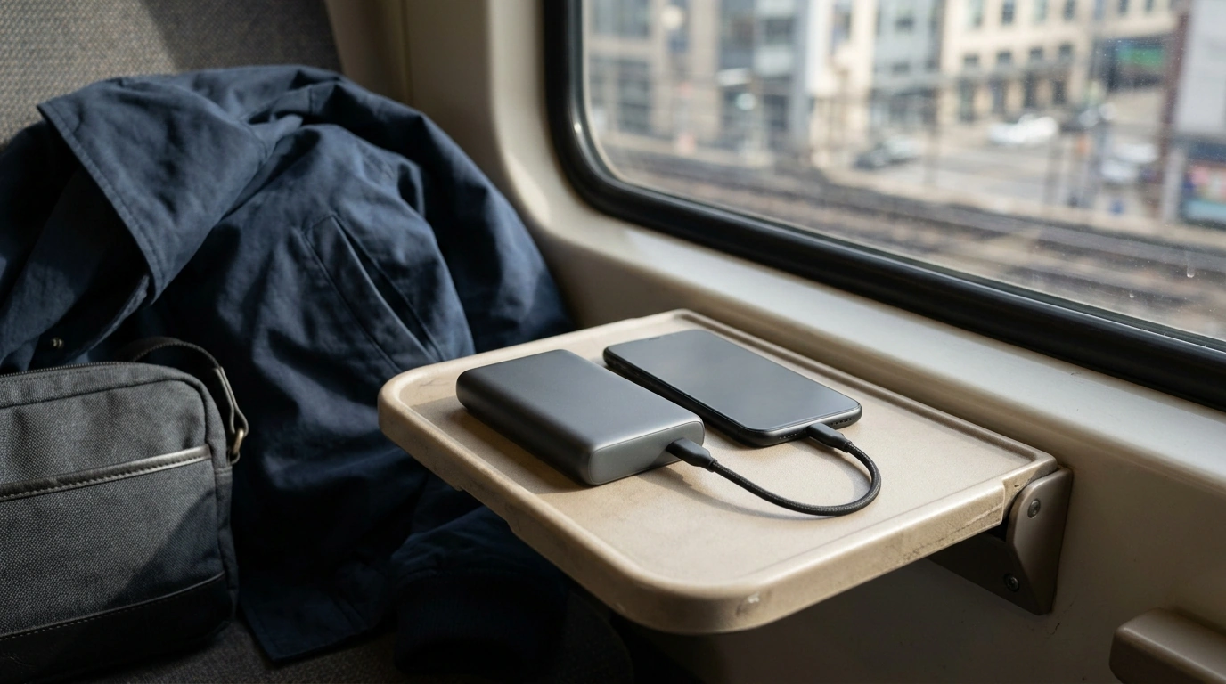 Ultra-Compact 4500mAh USB-C Power Bank for Fast Top-Ups
