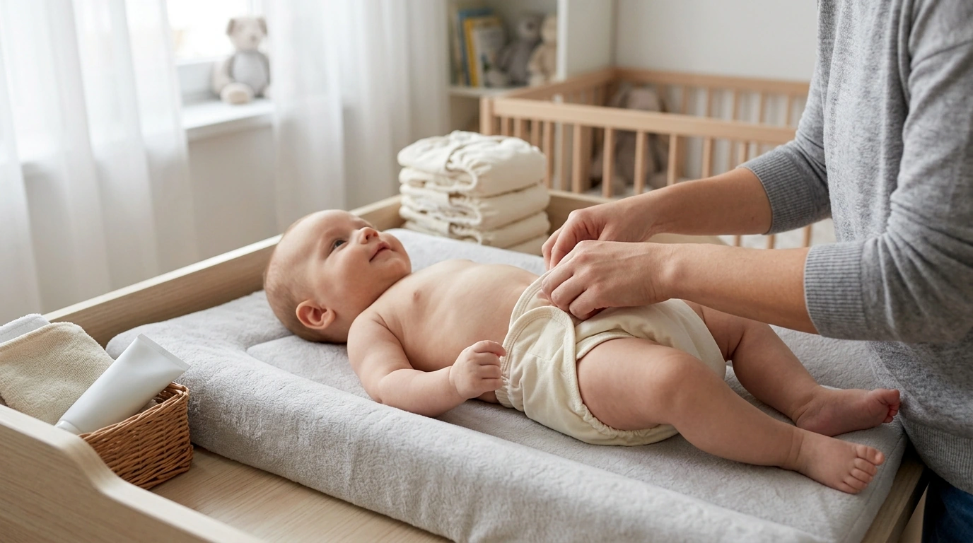 Adjustable Waterproof Cloth Diapers: Soft Fit 6–33 lbs