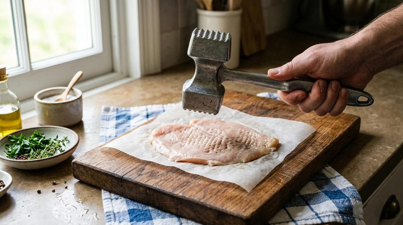 Heavy-Duty Double-Sided Meat Tenderizer (Zinc Alloy)