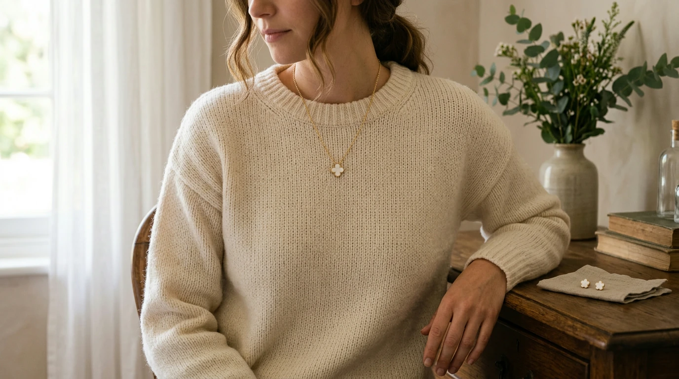 Lucky Five-Leaf Clover Jewelry Set: Styling & Gift Ideas