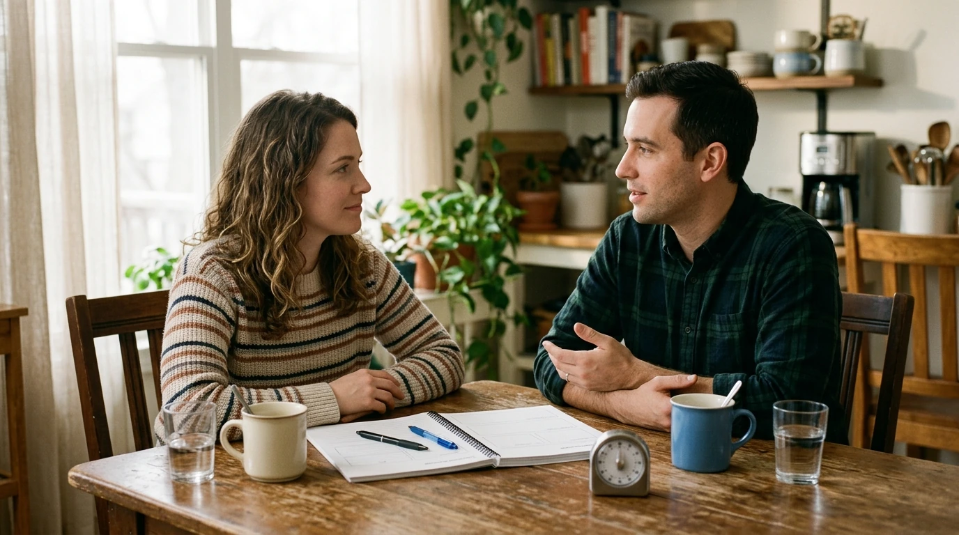 Printable Conflict-Resolution Workbook for Couples: Listen & Repair