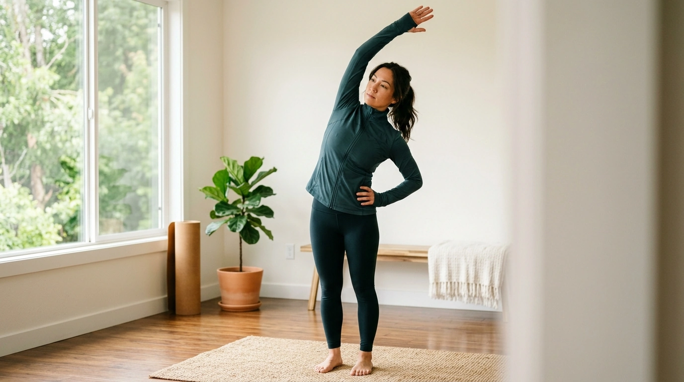 Quick-Dry High-Neck Yoga Jacket: Long Sleeve Coverage